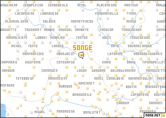 map of Songe