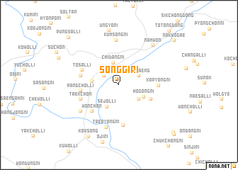 map of Songgi-ri