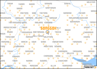 map of Songgok