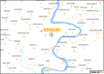 map of Songgok