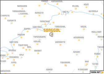 map of Sŏng-gol