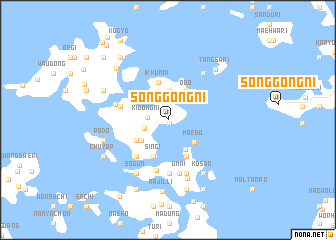 map of Songgong-ni