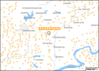 map of Songgong-ni