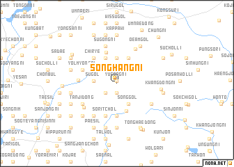 map of Songhang-ni