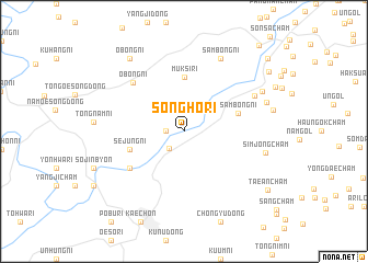 map of Songho-ri