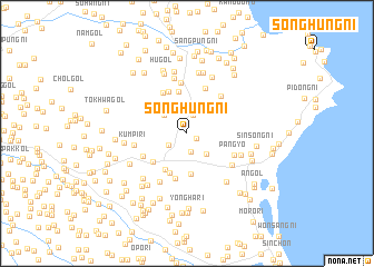 map of Sŏnghŭng-ni