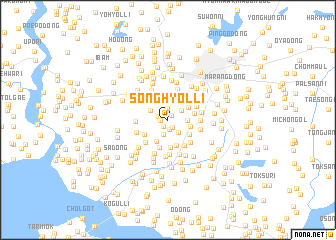 map of Songhyŏl-li