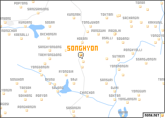 map of Songhyŏn