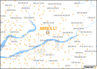 map of Songil-li