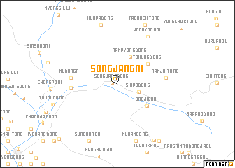 map of Sŏngjang-ni