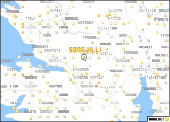 map of Sŏngjil-li
