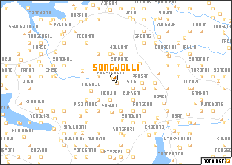 map of Sŏngjŏl-li