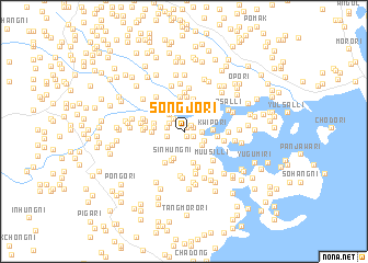 map of Sŏngjŏ-ri