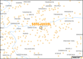 map of Sŏngjuk-kol