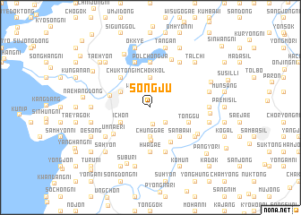 map of Sŏngju