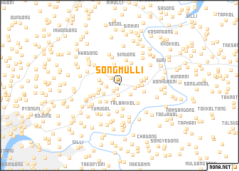 map of Sŏngmul-li