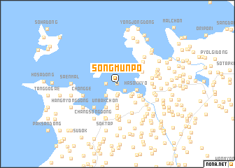 map of Sŏngmunp\