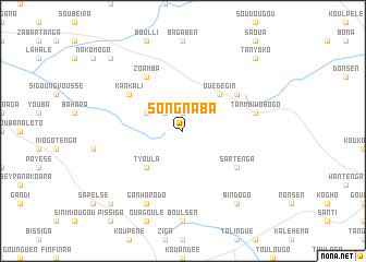 map of Songnaba