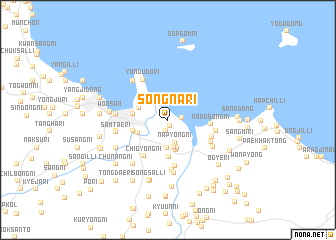 map of Sŏngna-ri