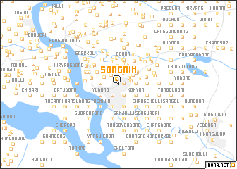map of Songnim