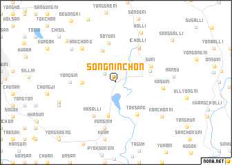 map of Sŏngnin-ch\