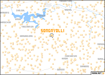 map of Sŏngnyŏl-li