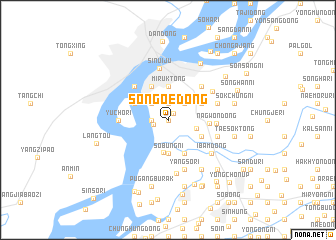 map of Sŏngoe-dong