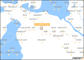 map of Songoura