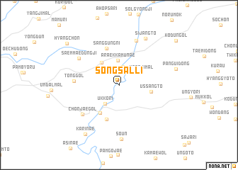 map of Sŏngsal-li