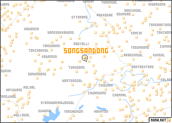 map of Sŏngsan-dong