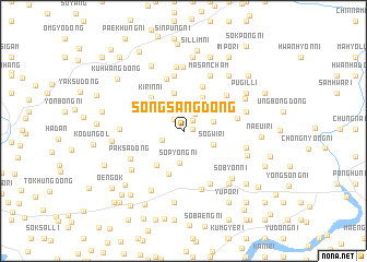 map of Songsang-dong