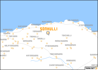 map of Sŏnhŭl-li