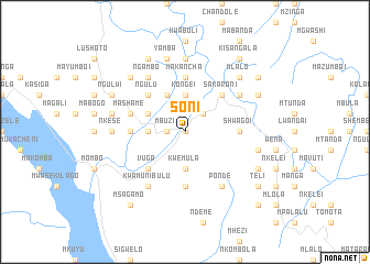 map of Soni