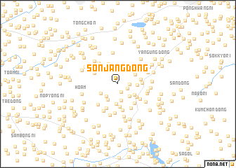 map of Sŏnjang-dong