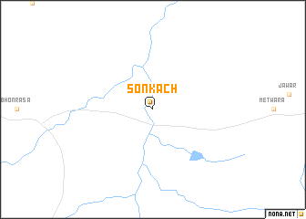 map of Sonkach