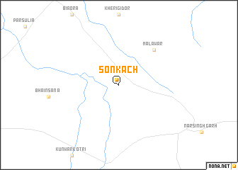 map of Sonkach