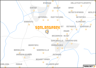 map of Sonlandpark