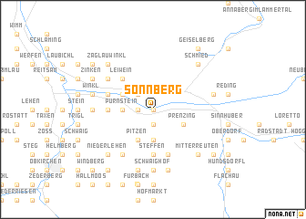 map of Sonnberg