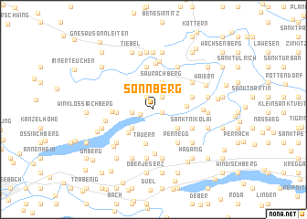 map of Sonnberg