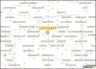 map of Sonndorf