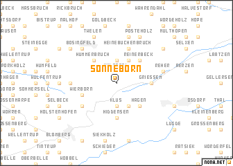 map of Sonneborn