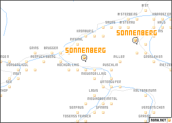 map of Sonnenberg