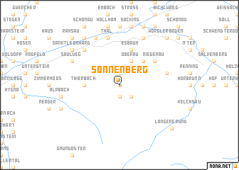 map of Sonnenberg