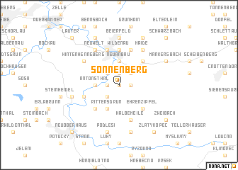 map of Sonnenberg