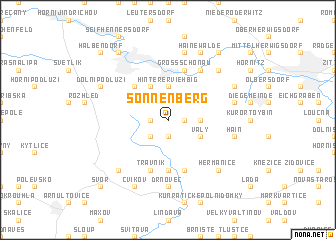 map of Sonnenberg