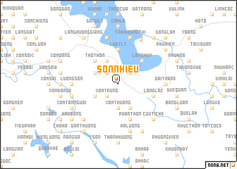 map of Sơn Nhiễu