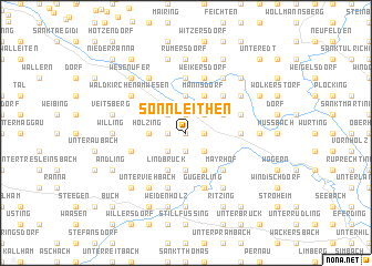 map of Sonnleithen