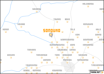 map of Sonoumo