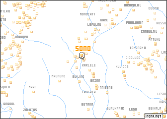 map of Sono