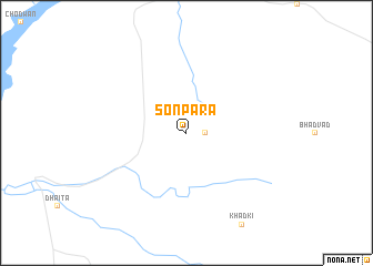 map of Sonpāra